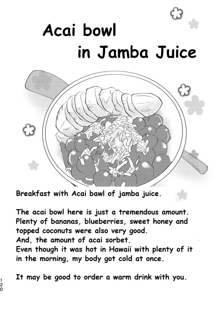 Acai bowl in Jamba Juice