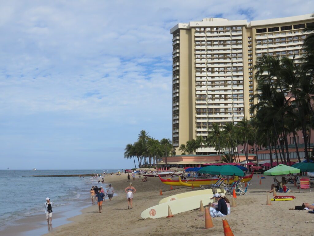 Waikiki beach