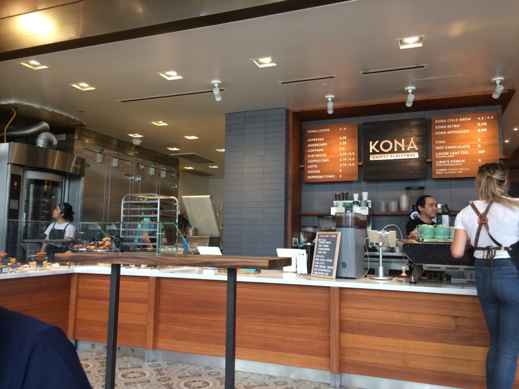  Kona Coffee Purveyors in international market place 